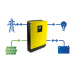 Hibridinis tinklo inverteris saulės elektrinėms On-Grid / Off-Grid HPS 2kW - 48
