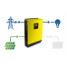 Hibridinis tinklo inverteris saulės elektrinėms On-Grid / Off-Grid HPS 2kW - 48